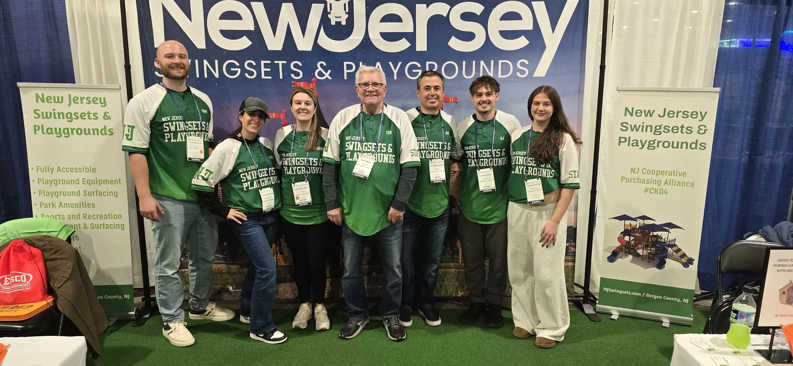 The NJ Swingsets & Playgrounds team