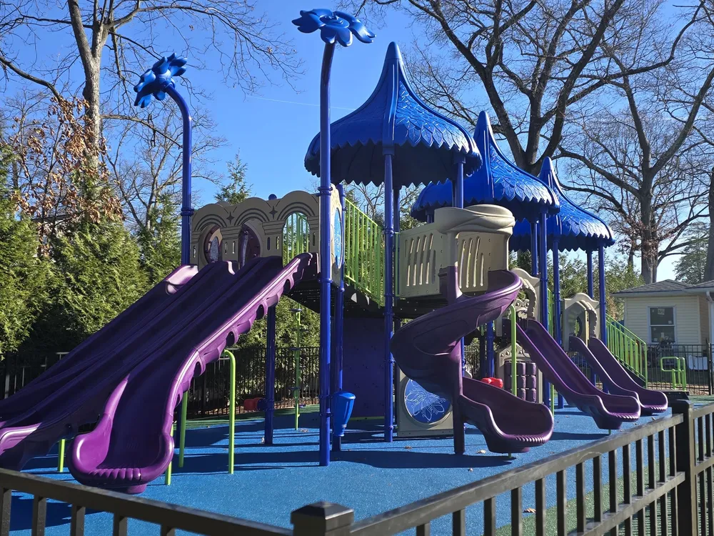 House of worship playground, Midland Park, NJ