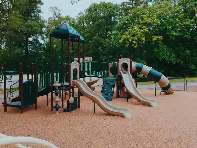 Private school playground, Saddle River, NJ