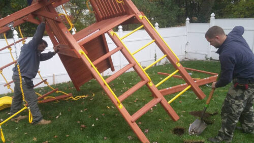 Swingset Leveling