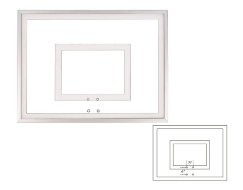 First Team Acrylic Backboard 36 x 48 inch - FT210