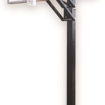 First Team Champ Select In Ground Outdoor Adjustable Basketball Hoop 60 inch Acrylic