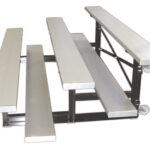 First-Team-FanStand-Indoor-Tip-N-Roll-Bleachers-3-row-1-foot-9