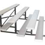 First-Team-FanStand-Indoor-Tip-N-Roll-Bleachers-4-row-1-foot-9