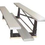 First-Team-FanStand-Outdoor-Bleachers-2-row-1-foot-9