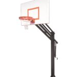 First Team Force Extreme In Ground Outdoor Adjustable Basketball Hoop 60 inch Steel