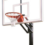 First Team HydroChamp Select Adjustable Pool Side Basketball Hoop 60 inch Acrylic