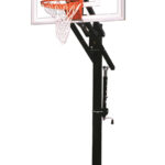 First Team Jam III In Ground Outdoor Adjustable Basketball Hoop 54 inch Acrylic