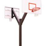 First Team Legend Playground DUAL In Ground Fixed Height Outdoor Basketball Hoop 60 inch Steel