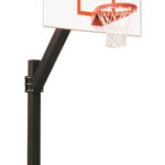 First Team Legend Playground In Ground Fixed Height Outdoor Basketball Hoop 60 inch Steel