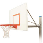 First Team Renegade Extreme In Ground Outdoor Fixed Height Basketball Hoop 72 inch Steel