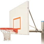 First Team Renegade Impervia In Ground Outdoor Fixed Height Basketball Hoop 60 inch Aluminum
