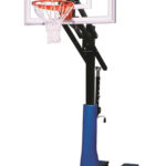 First Team Rolla Jam II Adjustable Portable Basketball Hoop 48 inch Acrylic