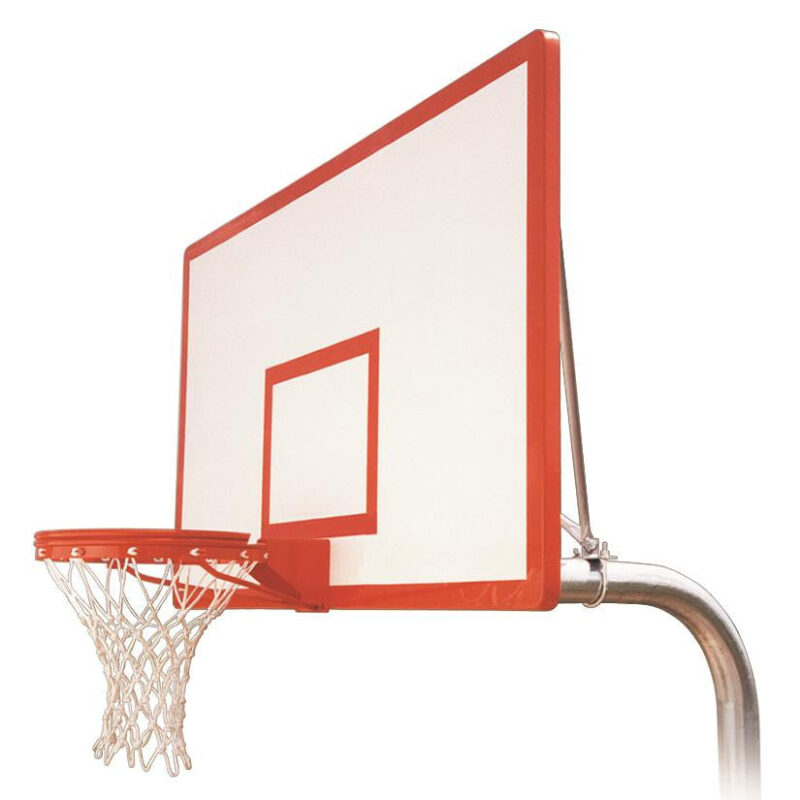 First Team Ruffneck Dynasty In Ground Outdoor Fixed Height Basketball Hoop 72 inch Fiberglass