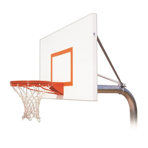 First Team Ruffneck Extreme In Ground Outdoor Fixed Height Basketball Hoop 60 inch Steel