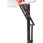First Team Slam Select In Ground Outdoor Adjustable Basketball Hoop 60 Inch Acrylic
