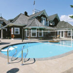 First-Team-Stellar-Aqua-Poolside-Complete-Recreatrional-Volleyball-System