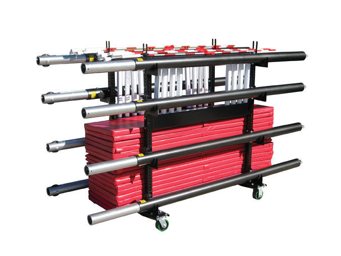 First-Team-The-Mule-Volleyball-Court-Storage-Cart-Volleyball-Accessories