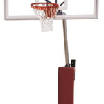 First Team Thunder Arena Portable Adjustable Basketball Hoop 72 inch Tempered Glass
