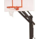 First Team Titan Excel In Ground Outdoor Adjustable Basketball Hoop 72 inch Steel