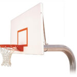 First Team Tyrant Excel In Ground Outdoor Fixed Height Basketball Hoop 72 inch Steel