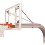 First Team Tyrant III In Ground Outdoor Fixed Height Basketball Hoop 54 inch Acrylic