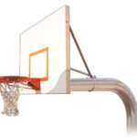 First Team Tyrant Impervia In Ground Outdoor Fixed Height Basketball Hoop 54 inch Aluminum