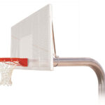 First Team Tyrant Intensity In Ground Outdoor Fixed Height Basketball Hoop 72 inch Perforated Aluminum