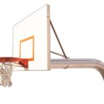 First Team Tyrant Playground In Ground Outdoor Fixed Height Basketball Hoop 60 inch Steel