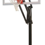 First Team Vector Nitro In Ground Outdoor Adjustable Basketball Hoop 60 inch Tempered Glass