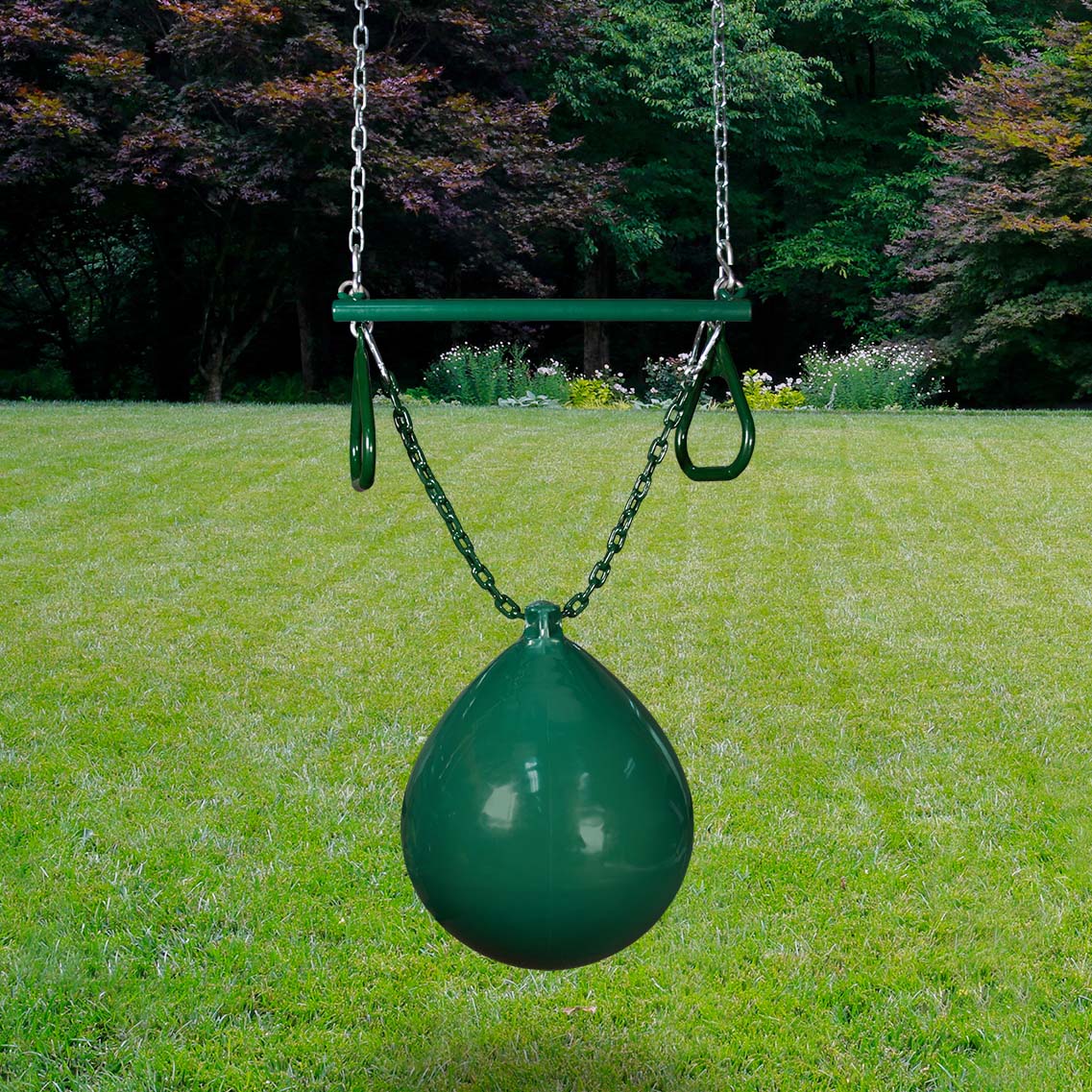 Gorilla-Playsets-Bouy-Ball-W-Trapeze-Green