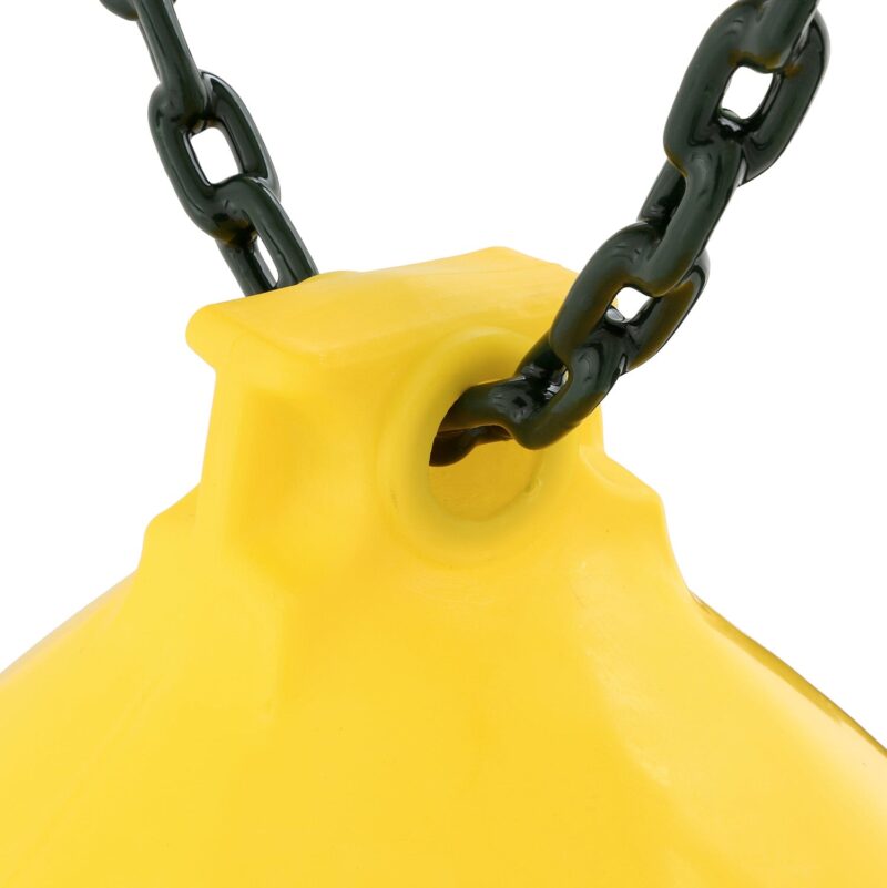 Gorilla-Playsets-Bouy-Ball-W-Trapeze-Yellow-Close-Up