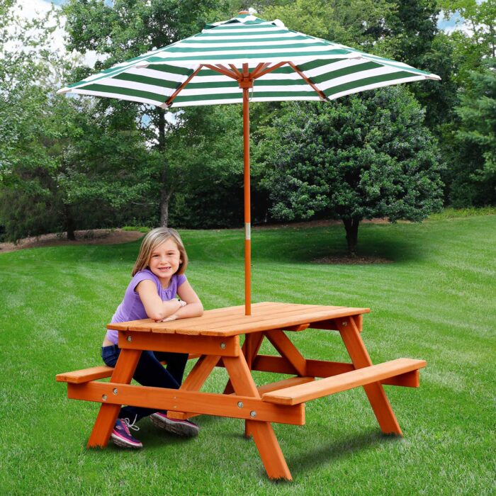 Gorilla-Playsets-Children’s-Picnic-Table-Side2