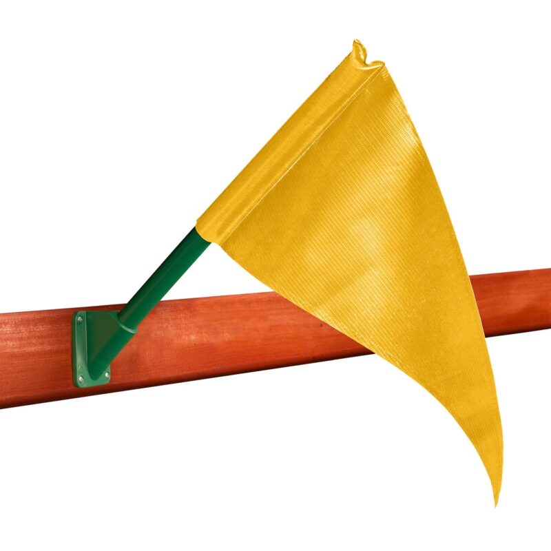 Gorilla-Playsets-Flag-Kit-Yellow-White-Back-Installed