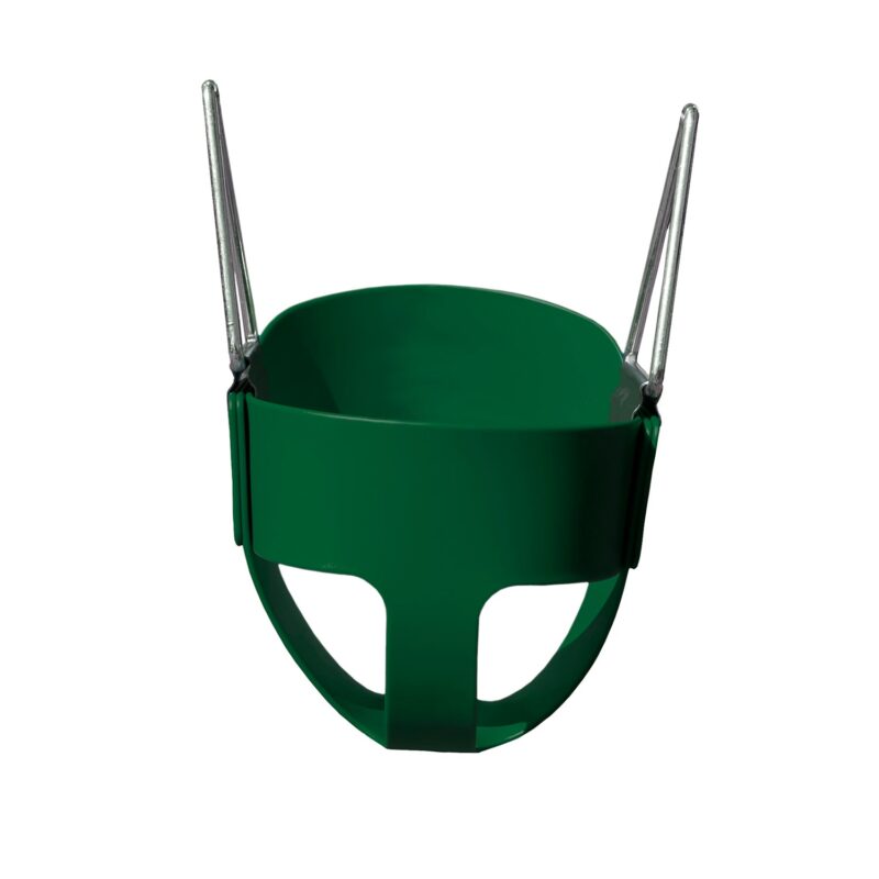 Gorilla-Playsets-Full-Bucket-Swing-Green-White-Back-Close-Up