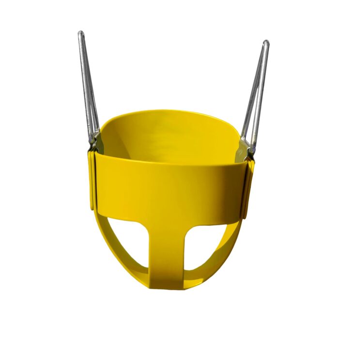 Gorilla-Playsets-Full-Bucket-Swing-Yellow-White-Back-Close-Up