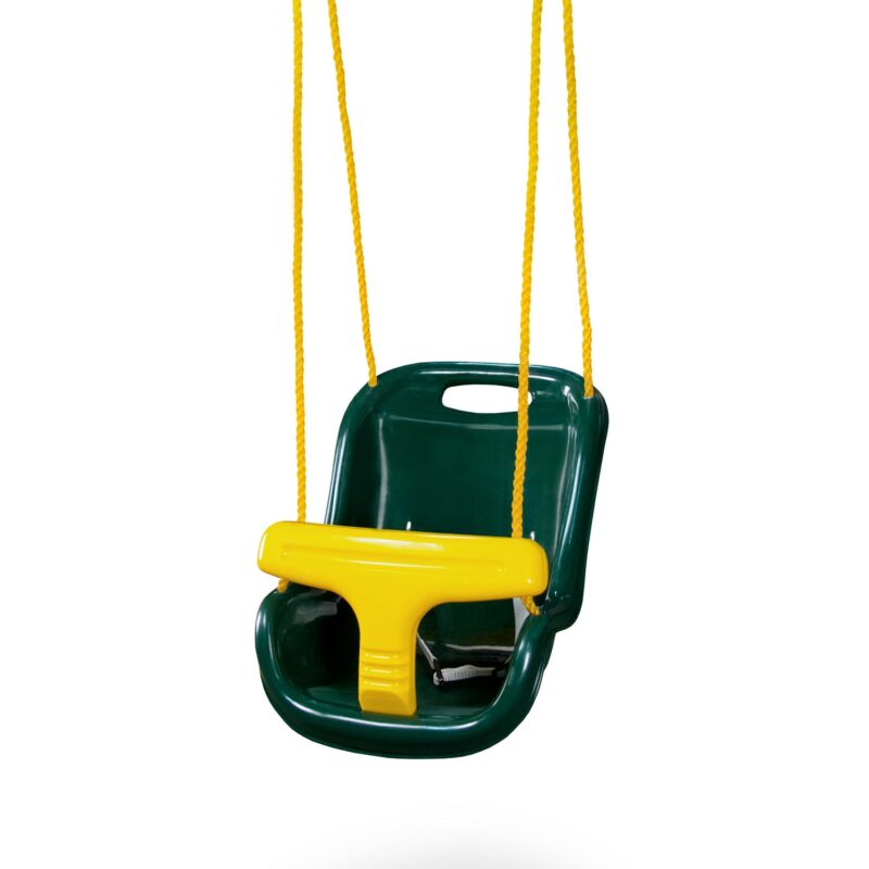Gorilla-Playsets-Infant-Swing-Green-White-Back