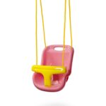 Gorilla-Playsets-Infant-Swing-Pink-White-Back