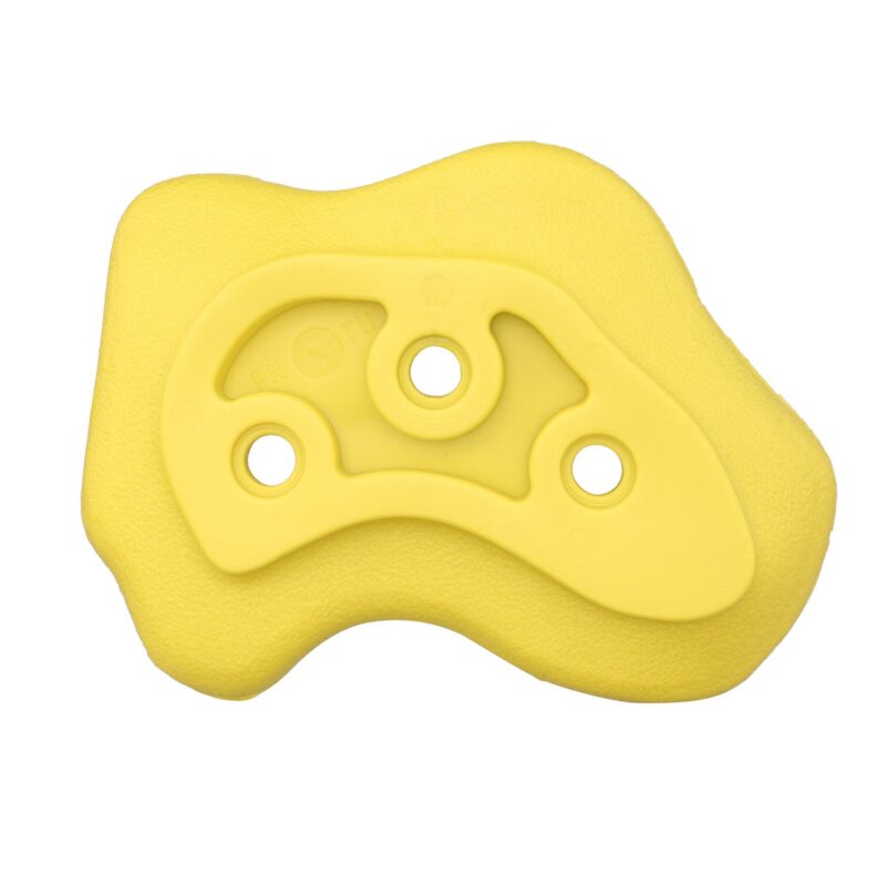 Gorilla-Playsets-Rock-Wall-Rocks-Yellow-Single-Back-White-Back