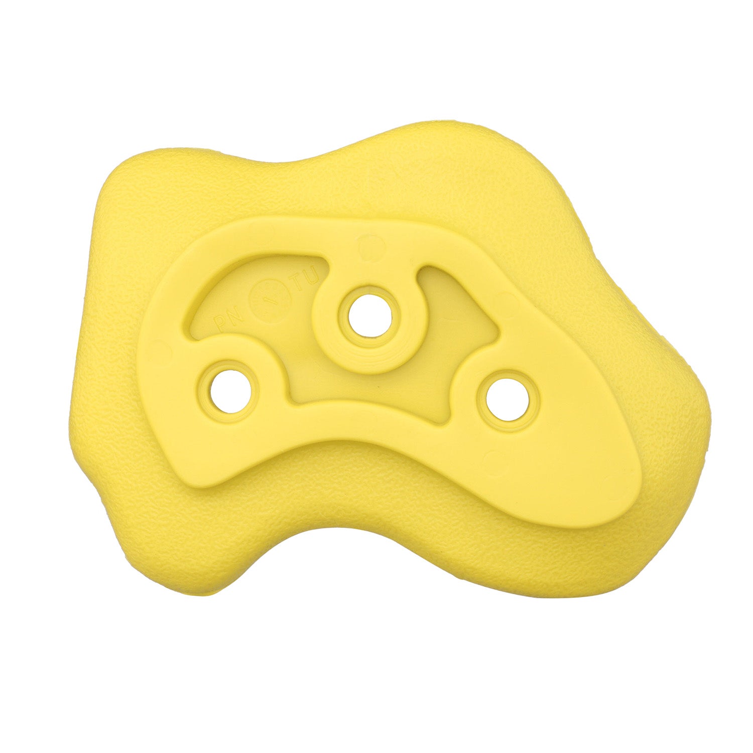 Gorilla-Playsets-Rock-Wall-Rocks-Yellow-Single-Back-White-Back