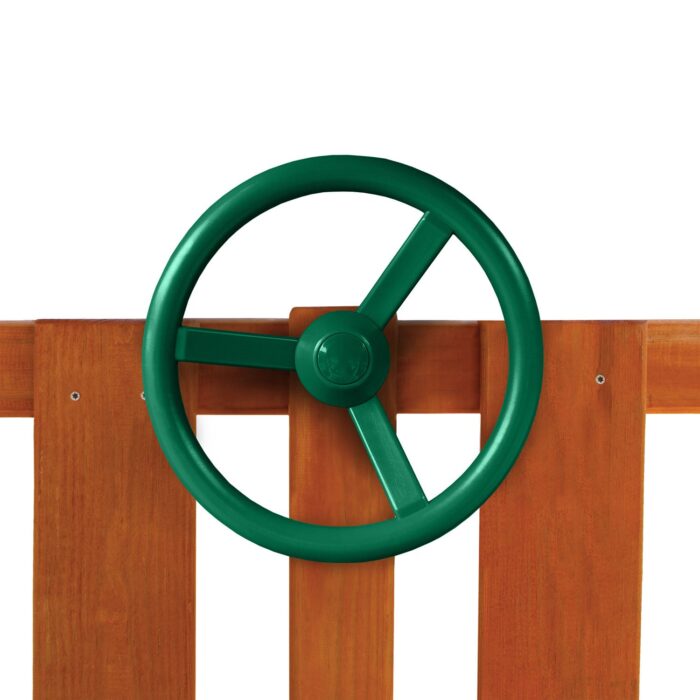 Gorilla-Playsets-Steering-Wheel-Green-Installed-White-Back