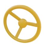 Gorilla-Playsets-Steering-Wheel-Yellow-Side-White-Back