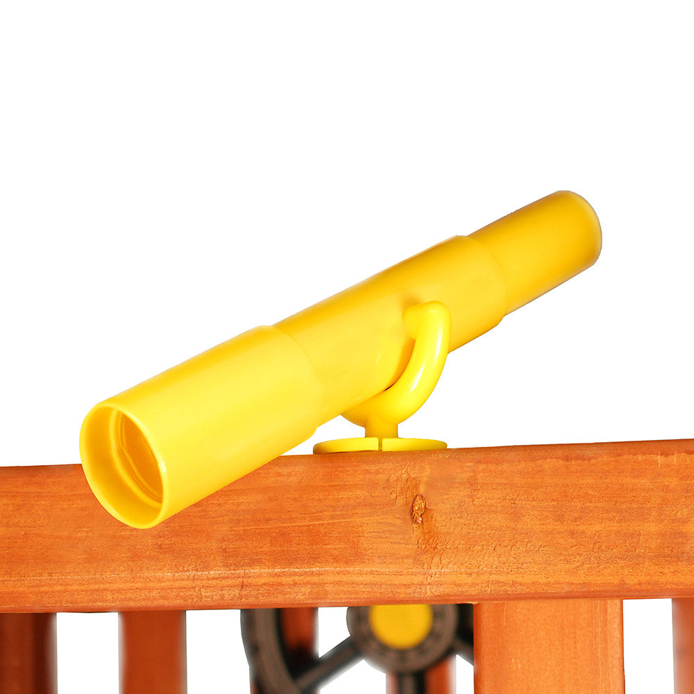 Gorilla-Playsets-Telescope-Yellow-from-NJ-Swingsets-Studio