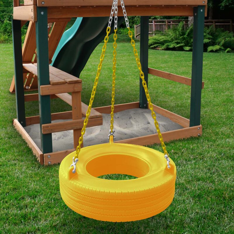 Gorilla-Playsets-Tire-Swing-Yellow