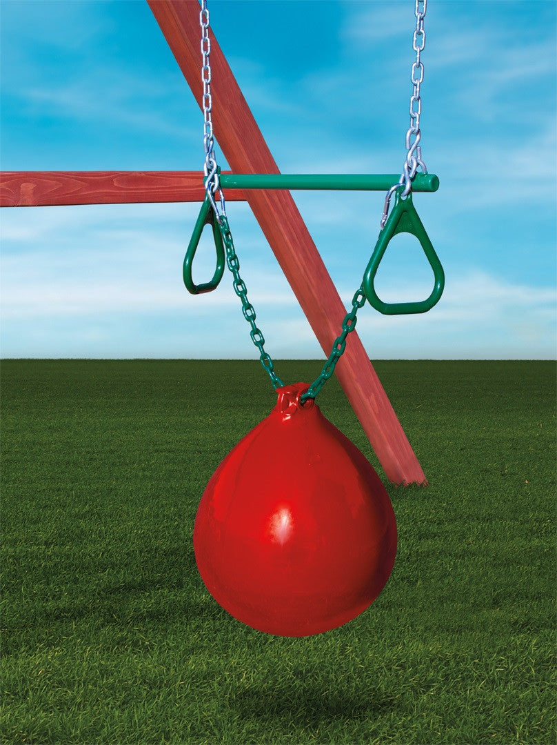 Gorilla Playsets Trapeze Bar with Buoy Ball