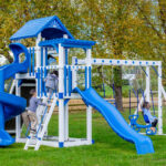 King-Swings-Captains-Castle-Vinyl-Swing-Set-Left-Side
