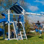 King-Swings-Captains-Pearl-Vinyl-Swing-Set-W-Kids