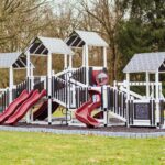 King-Swings-Commercial-Playgrounds-Rocketeer-Side-Left