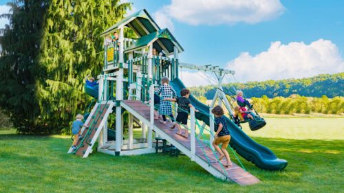 King-Swings-Galaxy-Vinyl-Swing-Set