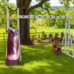 King-Swings-Honeybear-Hangout-Vinyl-Swing-Set-Front